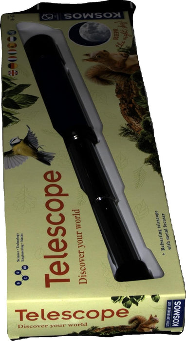 Kosmos- Telescopio My Discovery Caja de experimentación, Multicolor, Mittel (617080