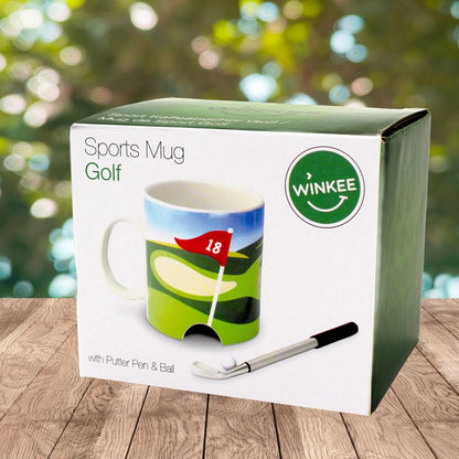 Winkee sport koffiemok golf