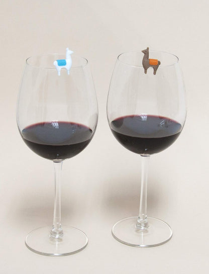 Winkee - Drinks Markers - Llama Glass Markers