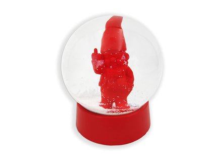 Winkee - Snow Globe - Snow Globe Gnome - Red