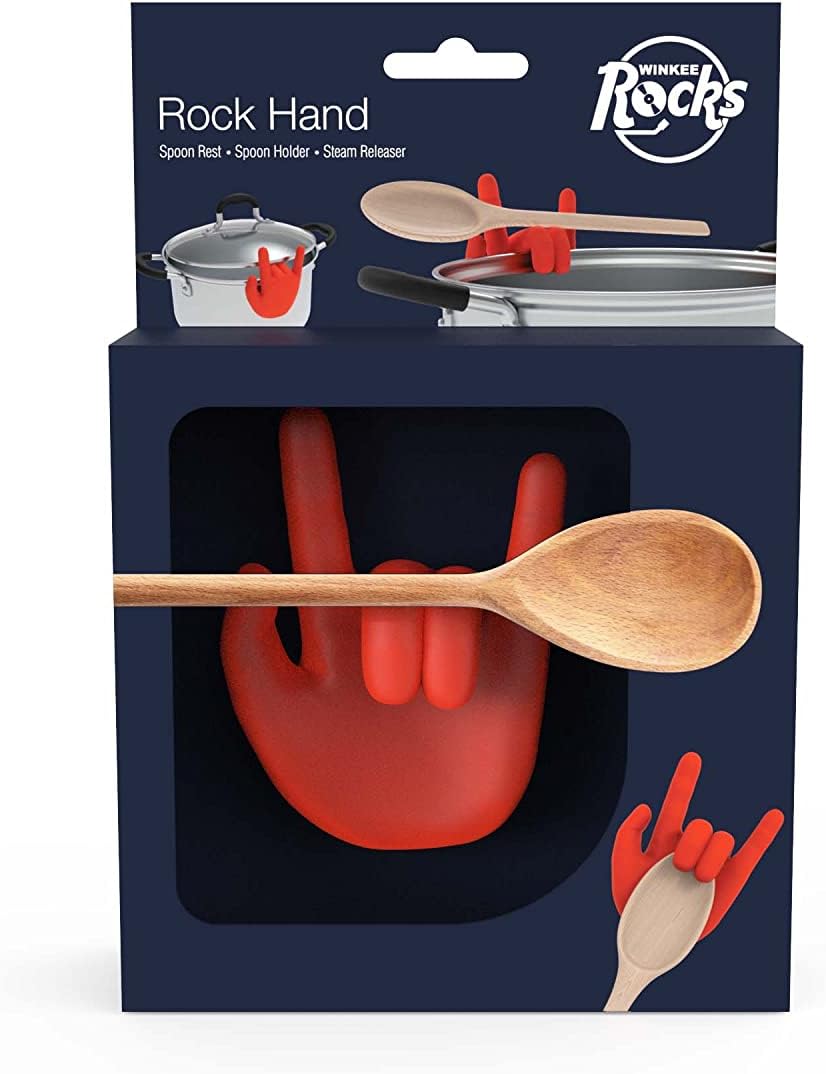 Winkee - Rock Hand Spoon Rest And Pot Lid Holder