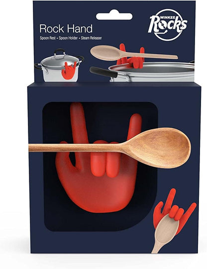 Winkee - Rock Hand Spoon Rest And Pot Lid Holder