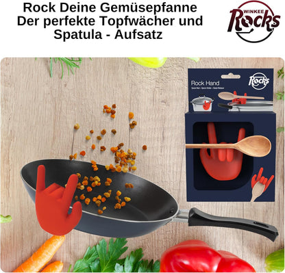 Winkee - Rock Hand Spoon Rest And Pot Lid Holder