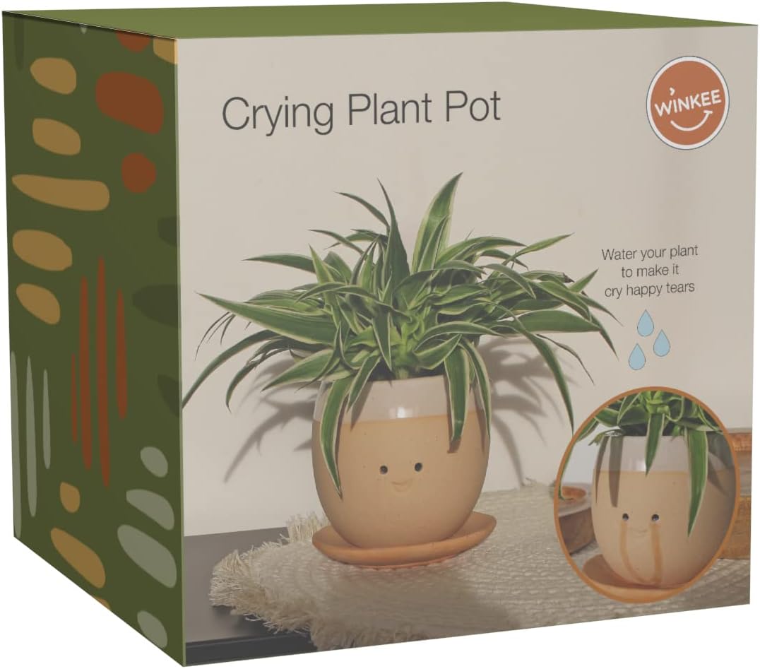 Winkee - Crying Plant Pot - Planter