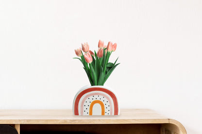 Winkee - Happy Rainbow Vase