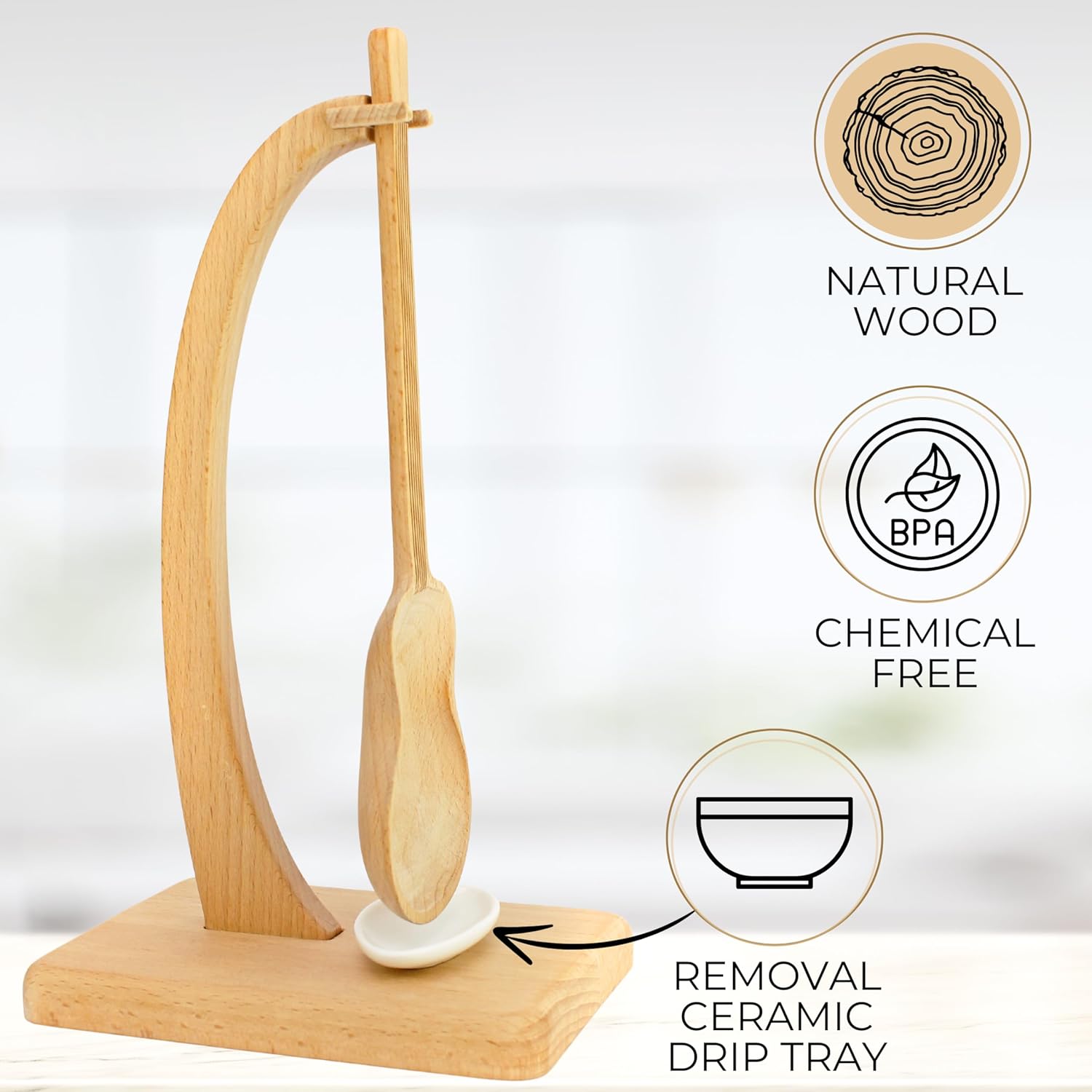 Winkee - Guitar Cooking Spoon With Hanger
