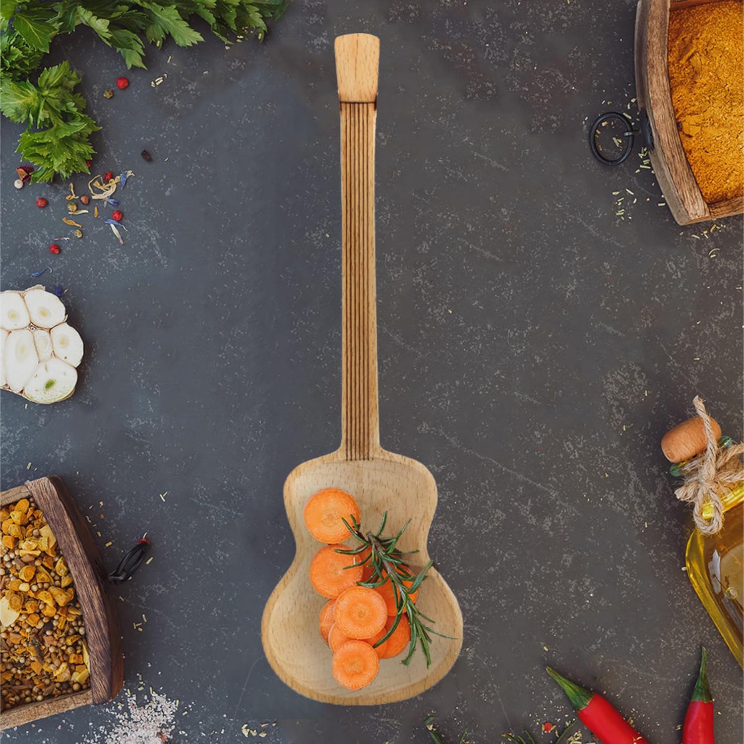 Winkee - Guitar Cooking Spoon With Hanger