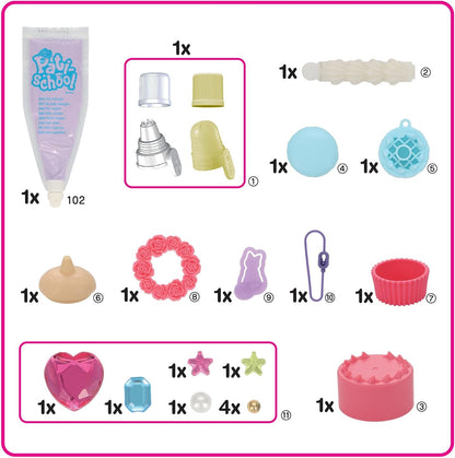 Pati-school 32332 Lavender & Pastel Creations Kit, Multicolor