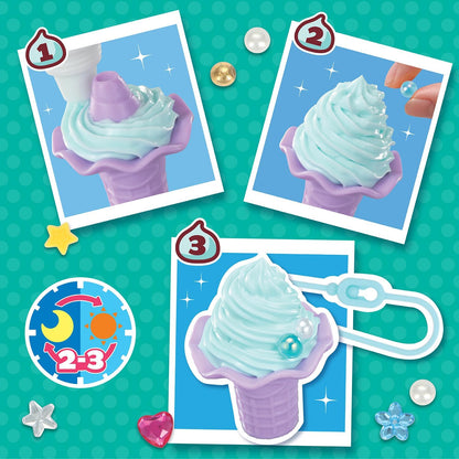 Pati-school 32334 Pastel Keychain Creations Kit, Multicolor, One Size