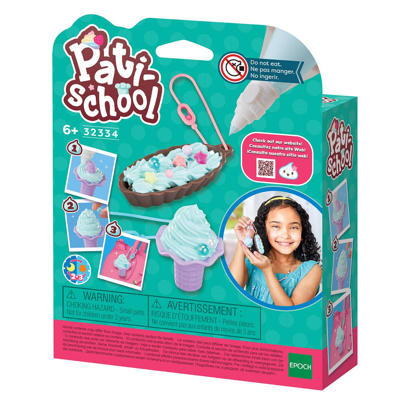 Pati-school 32334 Pastel Keychain Creations Kit, Multicolor, One Size