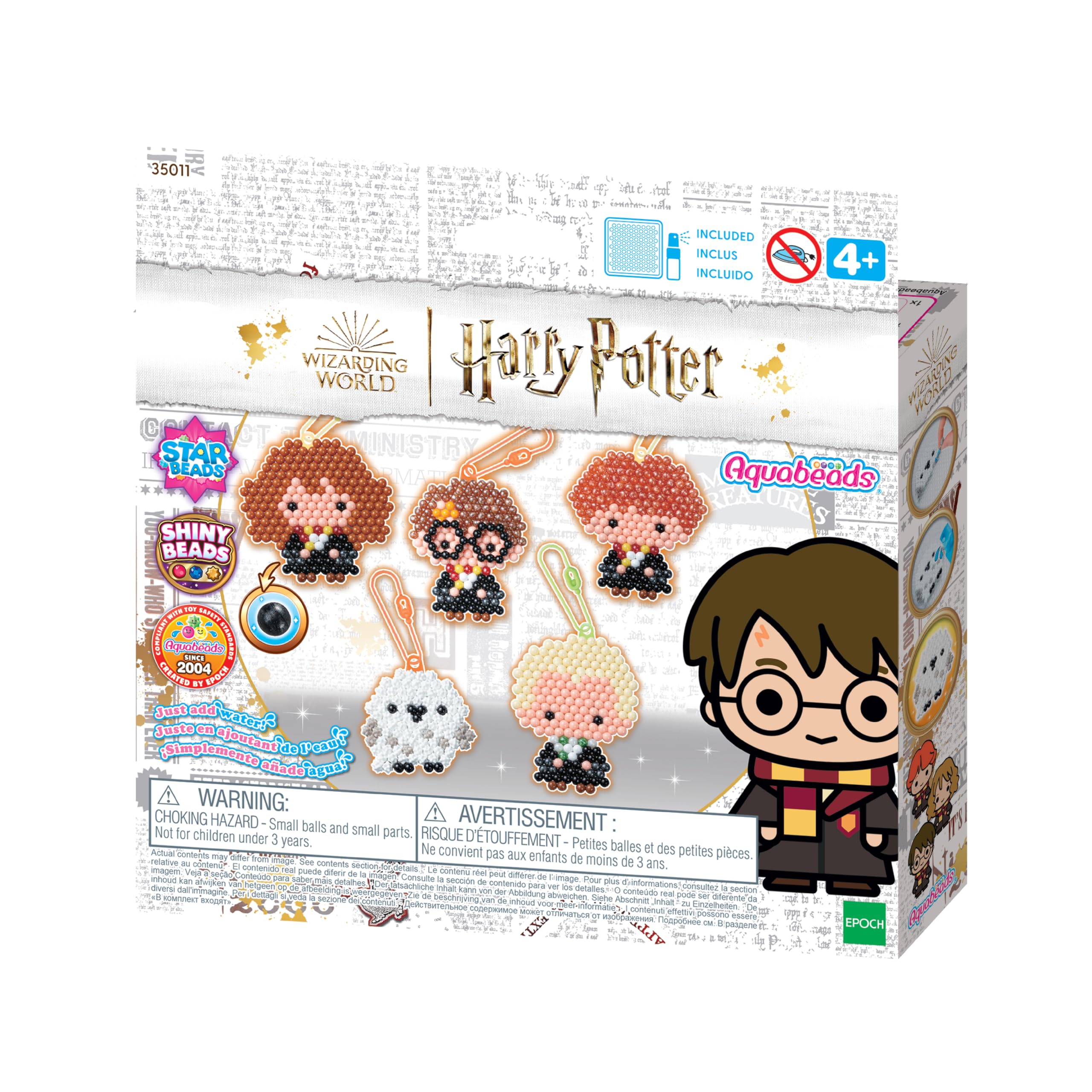 Aquabeads 35011 Harry Potter Keychain Craft Kit, Multicolor