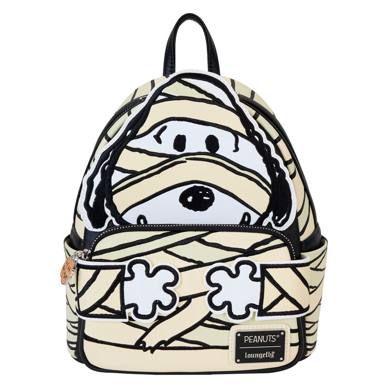 Loungefly Peanuts Snoopy Mummy Glow Mini Backpack, Multi