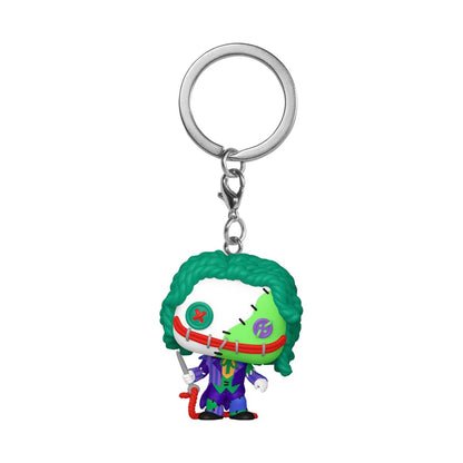 Funko Pop! Keychain: Patchwork - The Joker - DC Comics - Mini Figura in Vinile da Collezione Novità Portachiavi - Riempitivi per Calze - Idea Regalo - Merchandising Ufficiale - Minifigure