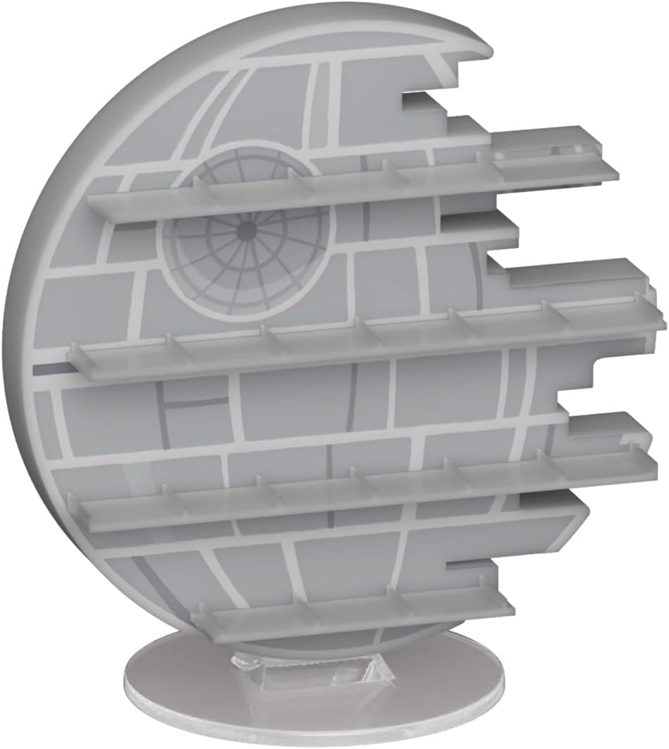 Funko Bitty POP! Display: Star Wars - Death Star - Emperor Palpatine™ and Darth Vader™ (electrified) and Can Display a Total Of 20 Characters and A Surprise Mystery Mini Figure - 0.9 Inch (2.2 Cm