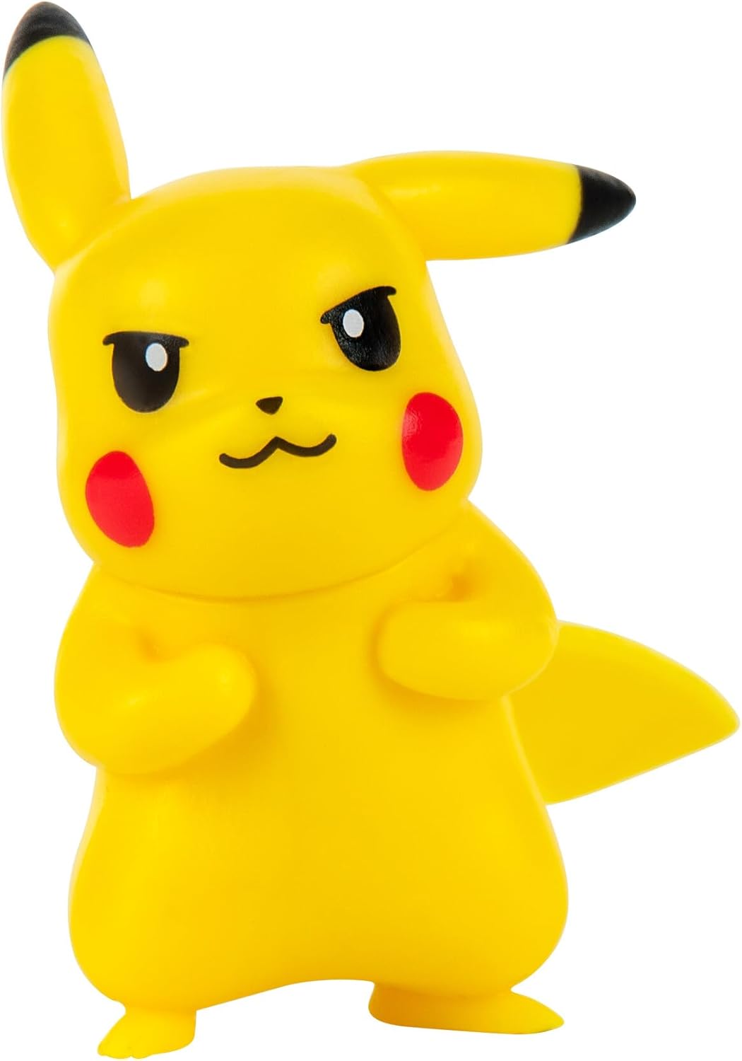 Pokémon PKW2578 Battle Figure Multipack Pack of 4 with Pikachu, Endive, Karnimani, Fiery Hedgehog, Official Detailed Figures, 5 cm Each