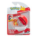 Pokémon Clip 'N' Go Set Charmander con Pokéball