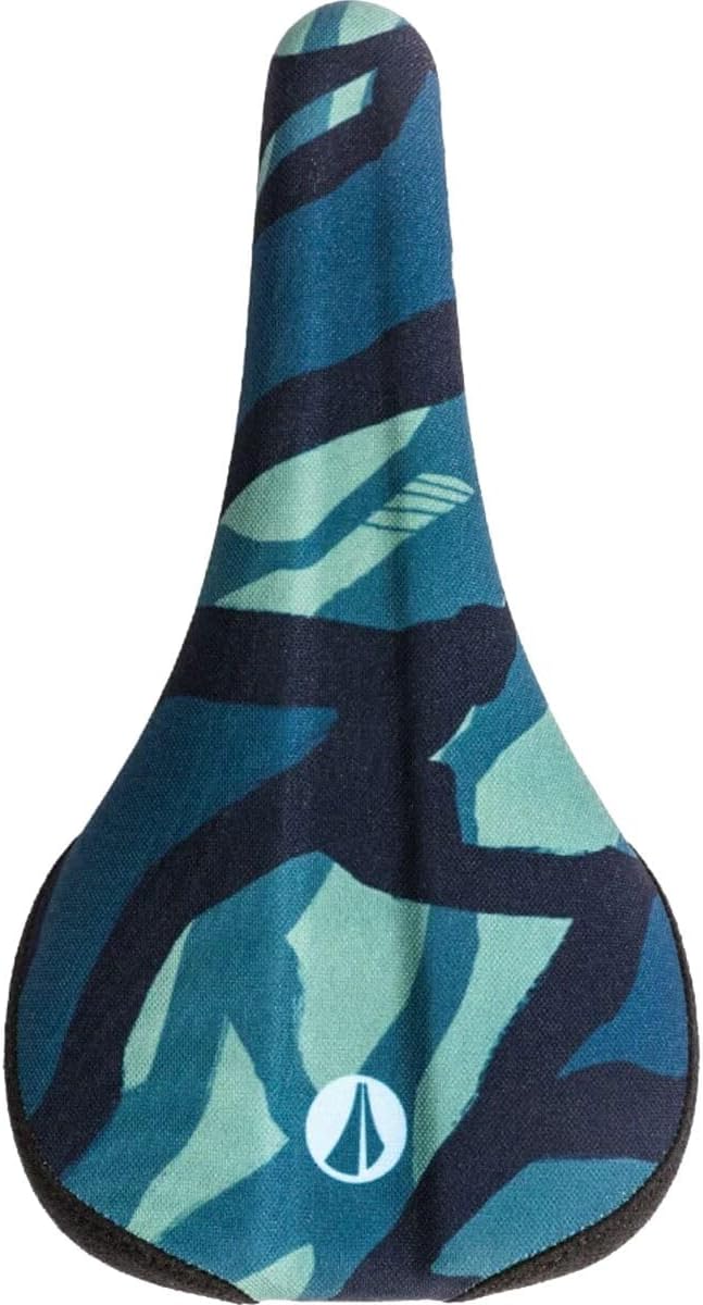 SDG Bel-Air V3 Terra Firma Saddle – Camo Grey | MTB, Trail & Gravel Comfort Saddle with Cut-Out & Lux-Alloy Rails