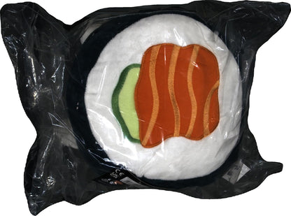 Joy Toy Plushi Maki Sushi mit Lachs Plüsch 20 cm, Rosa (Pink