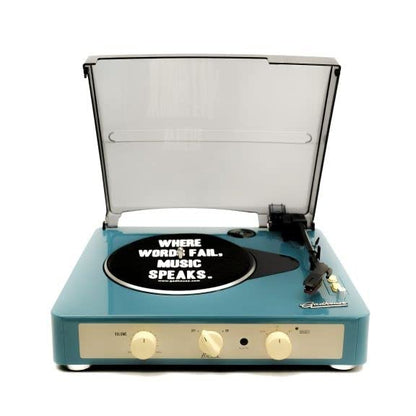 Brad Retro Record Player (Retro Green)