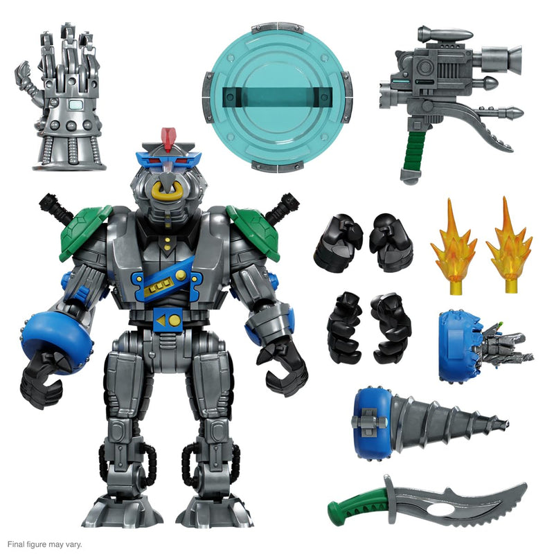 Super7 Teenage Mutant Ninja Turtles Ultimates W7 - Robotic Bebop Action Figure