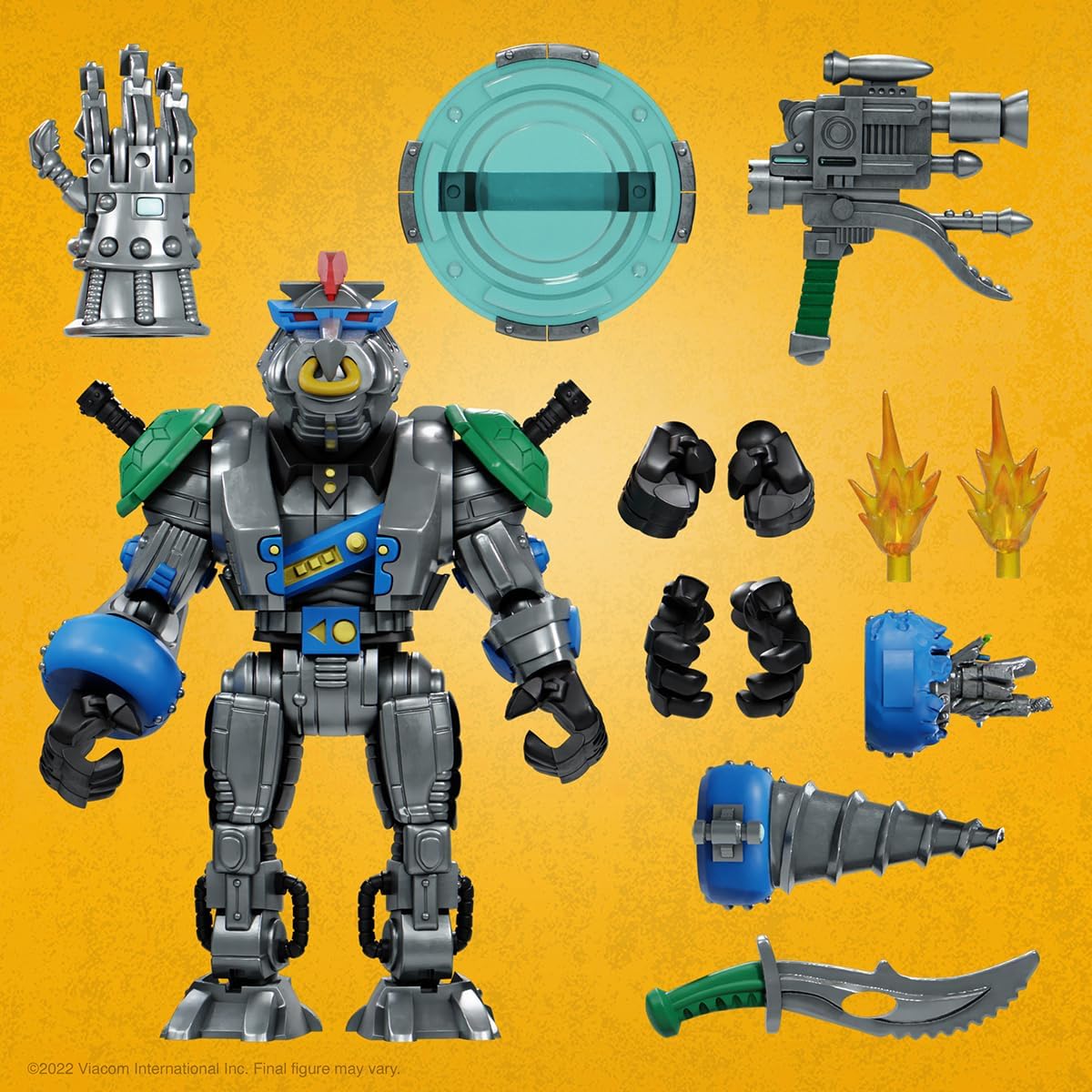 Super7 Teenage Mutant Ninja Turtles Ultimates W7 - Robotic Bebop Action Figure
