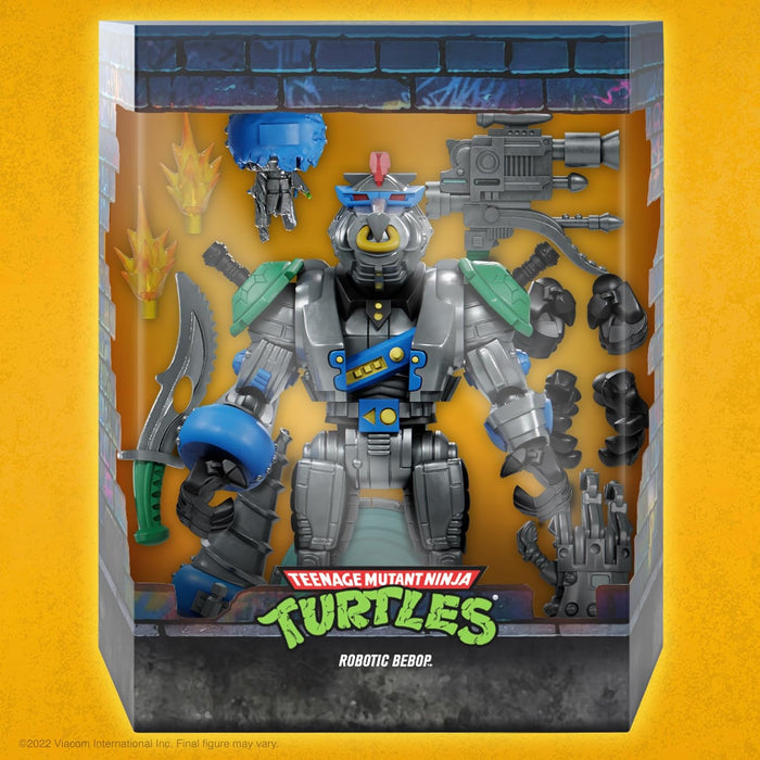 Super7 Teenage Mutant Ninja Turtles Ultimates W7 - Robotic Bebop Action Figure