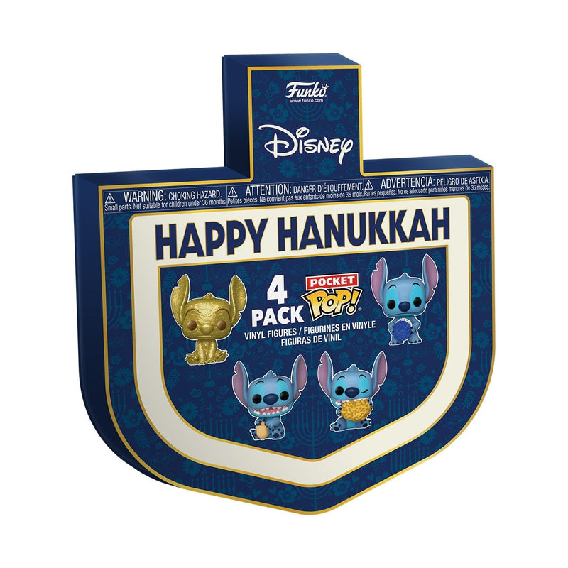 Funko Pocket Pop! Stitch - Dreidel Box - Lilo and Stitch - Keychain Novelty Keyring - Collectable Mini Figure - Stocking Filler - Gift Idea - Official Merchandise - Movies Fans - Backpack Decor