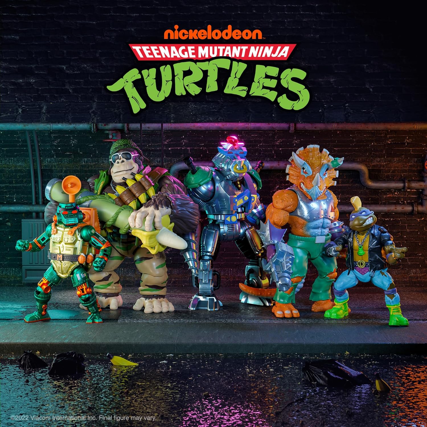 Super7 Teenage Mutant Ninja Turtles Ultimates W7 - Triceraton Action Figure