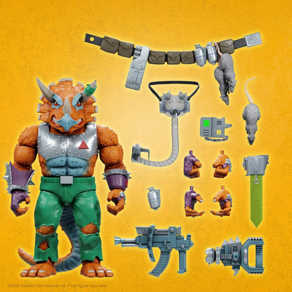 Super7 Teenage Mutant Ninja Turtles Ultimates W7 - Triceraton Action Figure