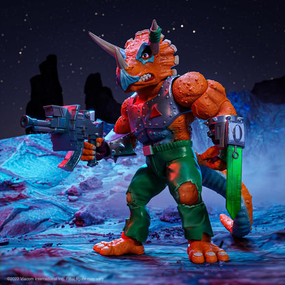 Super7 Teenage Mutant Ninja Turtles Ultimates W7 - Triceraton Action Figure