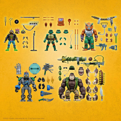 Super7 Teenage Mutant Ninja Turtles Ultimates W7 - Triceraton Action Figure