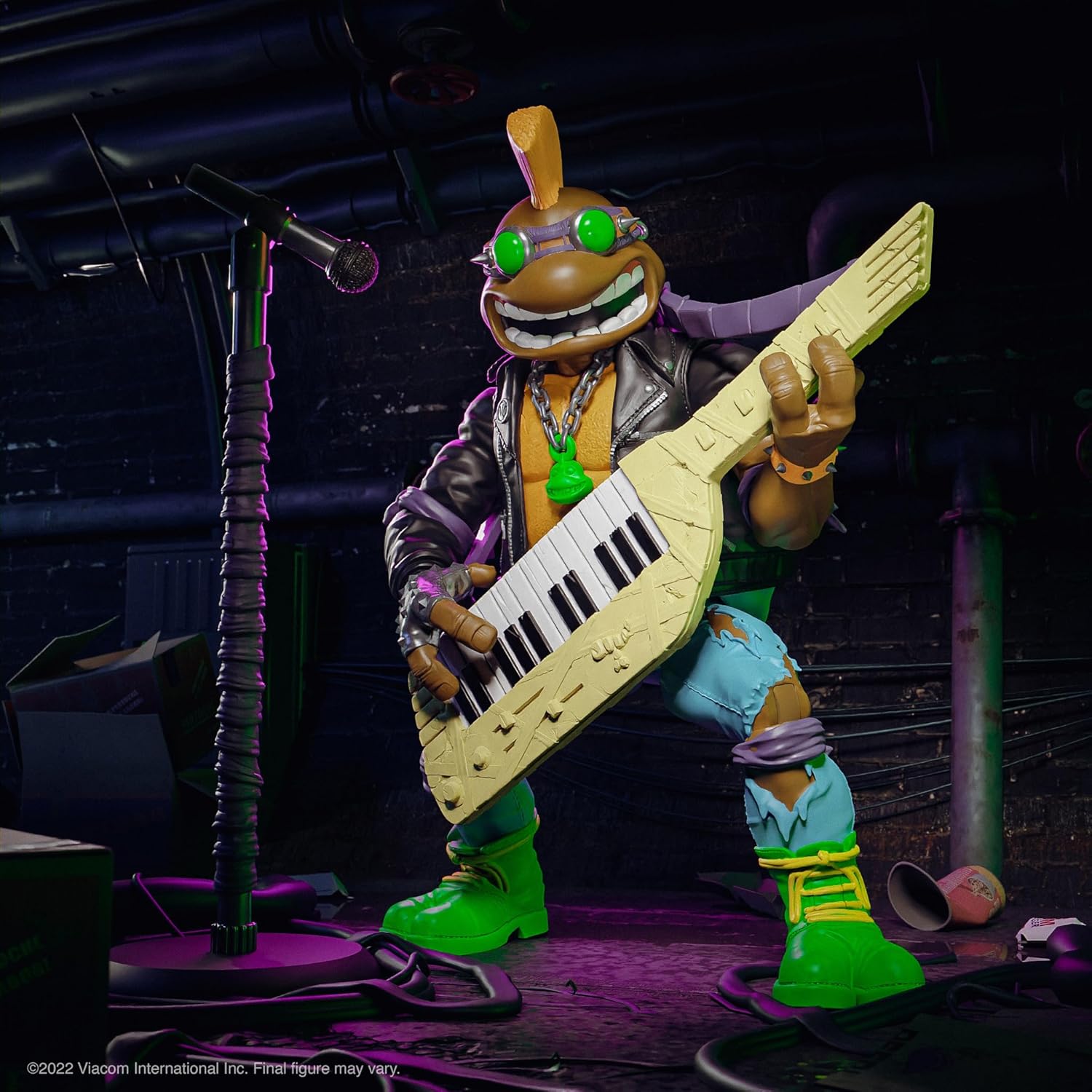 *preorder* teenage mutant ninja turtles ultimates: punker donatello by super7