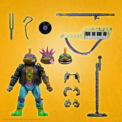 *preorder* teenage mutant ninja turtles ultimates: punker donatello by super7