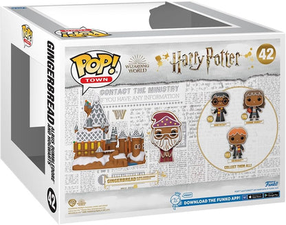 Funko Pop! Town: Harry Potter: Gingerbread Albus Dumbledore and Hogwarts