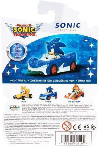 Sonic the Hedgehog 2.5" - Cart Racer Sonic (Speed Star)