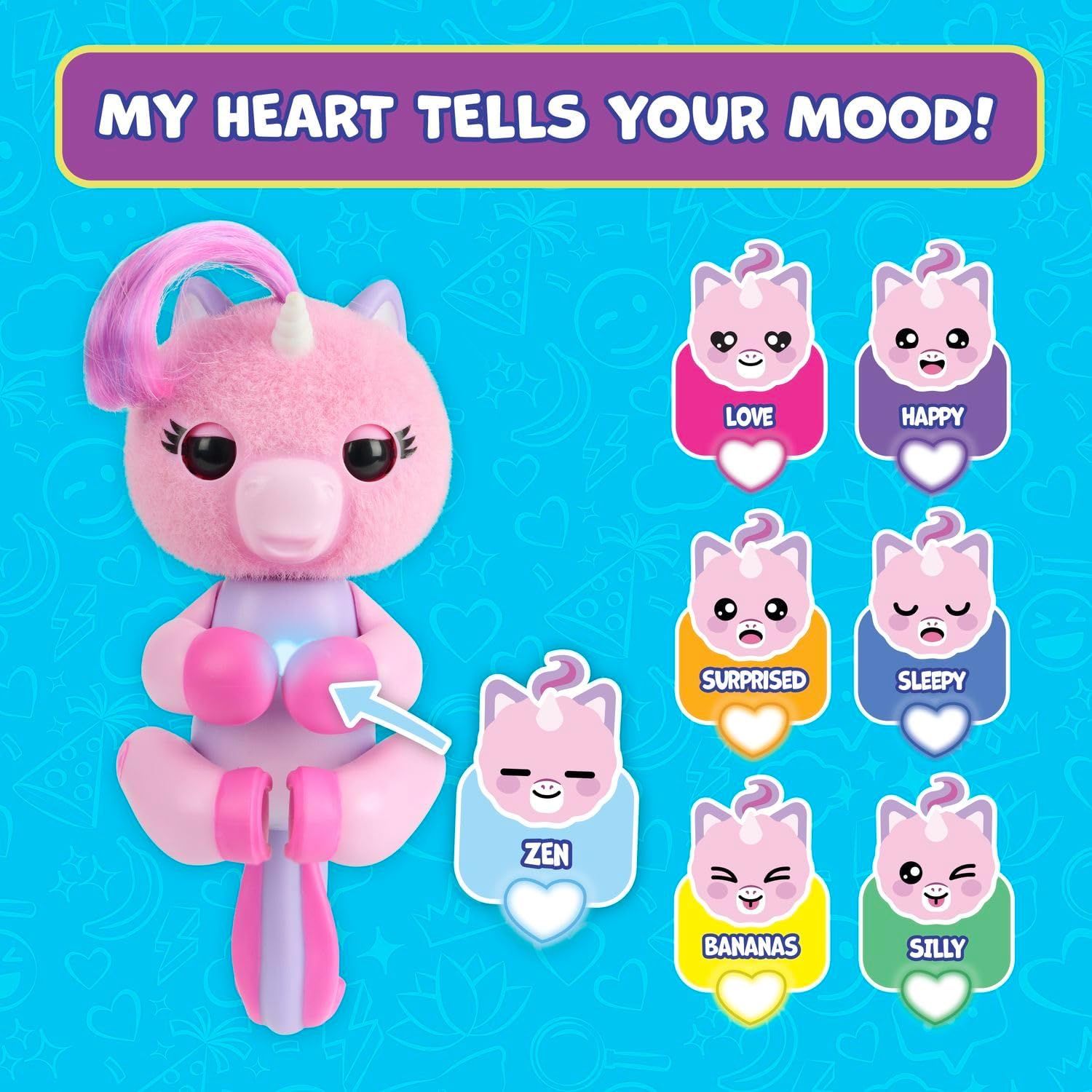 Fingerlings Magic Moods Unicorn