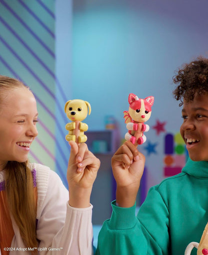Fingerlings Adopt Me! x Dog, Interactive Pet with 40+ Sounds & Reactions (Ages 5+