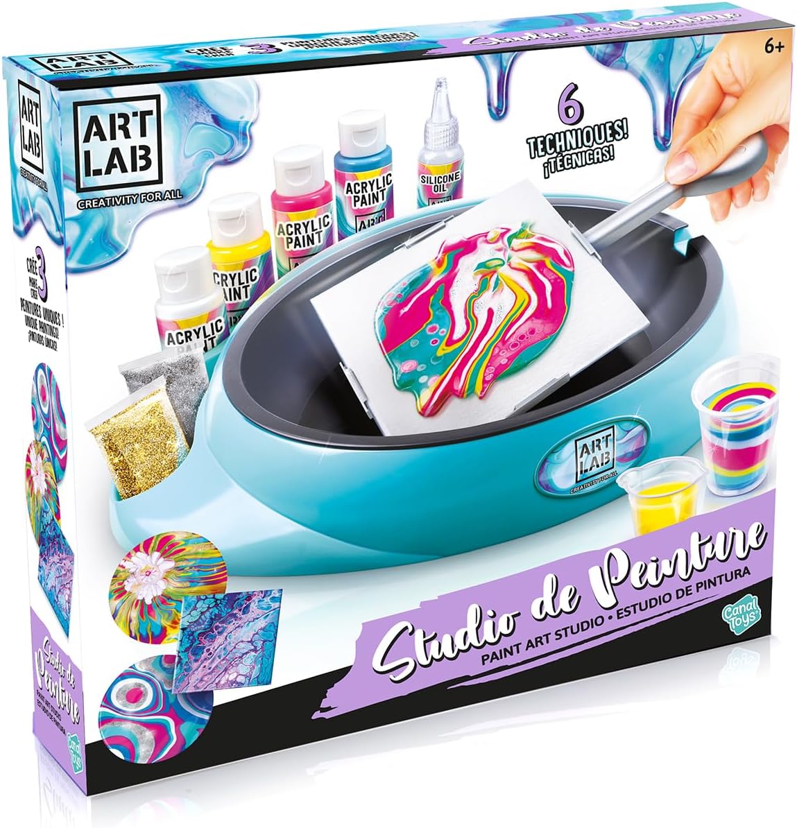 Canal Toys Pouring Art Studio