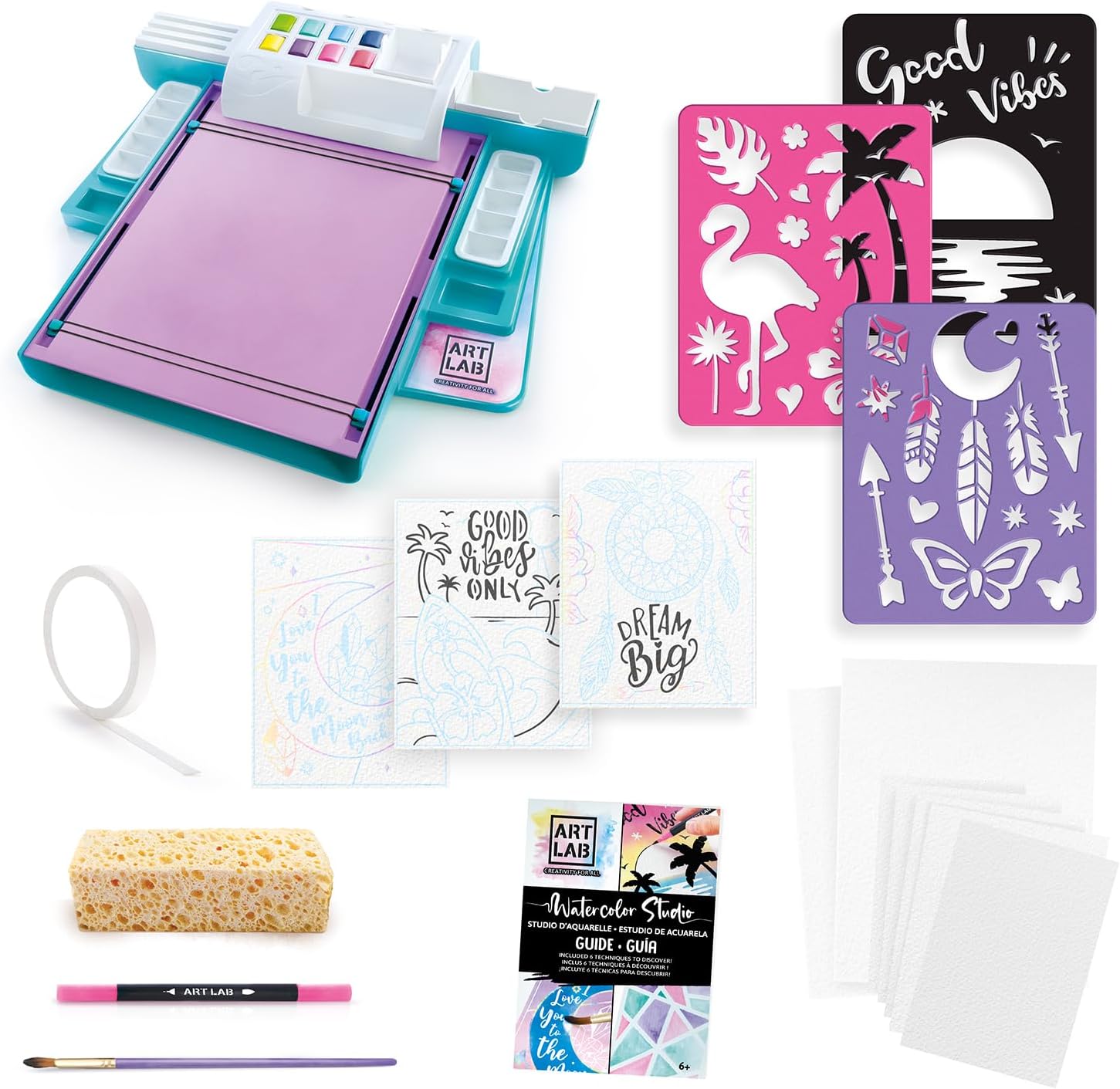 Canal Toys - Art Lab - Watercolor Painting Studio from 6 Years Old - Art 011