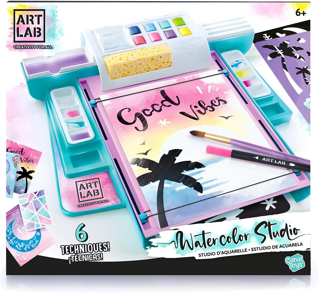 Canal Toys - Art Lab - Watercolor Painting Studio from 6 Years Old - Art 011