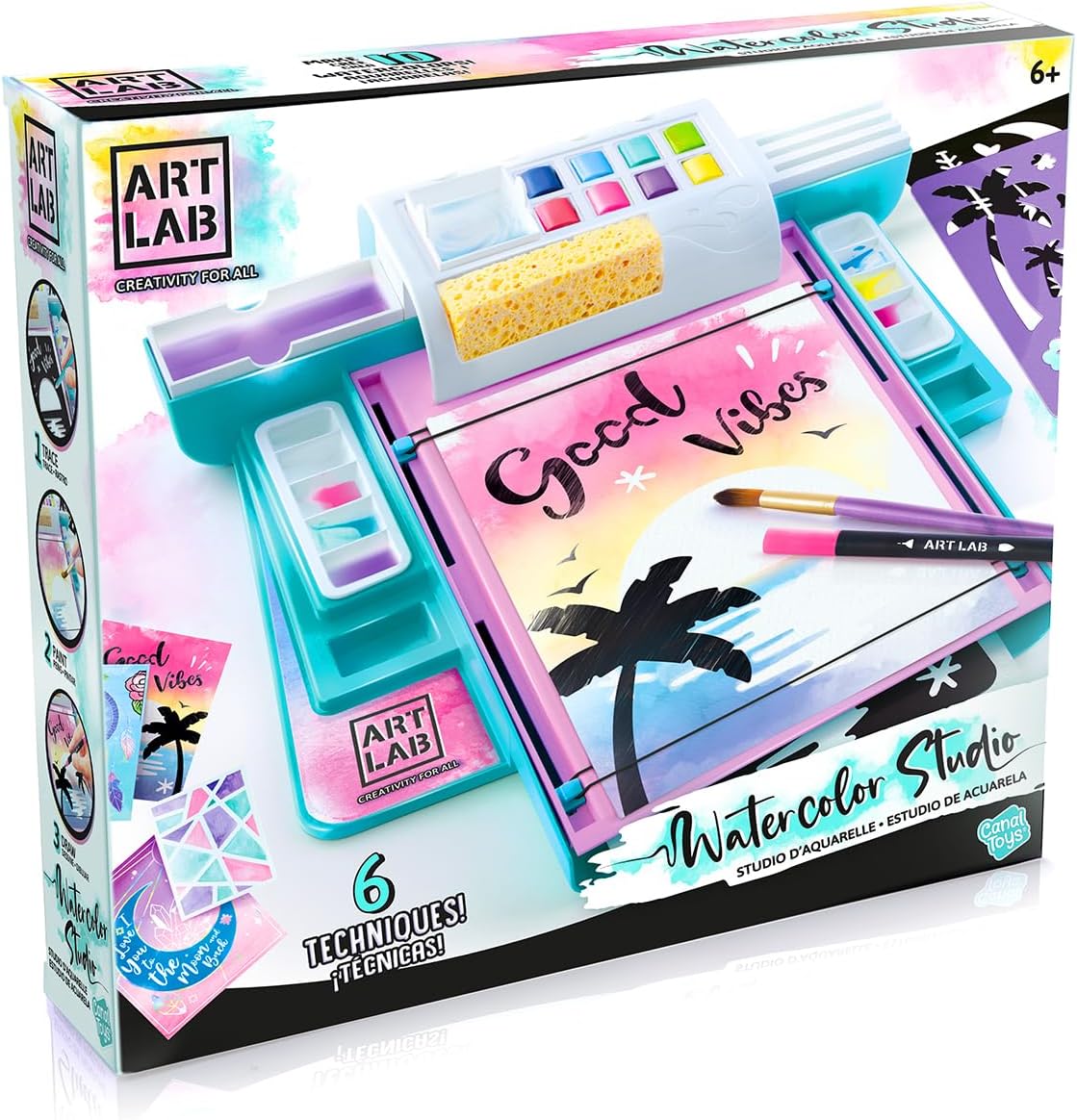 Canal Toys - Art Lab - Watercolor Painting Studio from 6 Years Old - Art 011