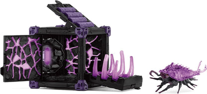 SCHLEICH 42675 BattleCave Isopode Ombra, da 7 anni, ELDRADOR CREATURES - Playset, 34 pezzi