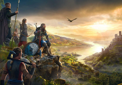 Good Loot LOOT Assassin's Creed Valhalla Vista Of England Legpuzzels Premium Box Sack Poster Computerspel Legpuzzels Voor Tieners En Volwassenen Vrijetijdsideeën Stukjes 1000 stukjes