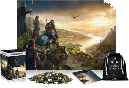 Good Loot LOOT Assassin's Creed Valhalla Vista Of England Legpuzzels Premium Box Sack Poster Computerspel Legpuzzels Voor Tieners En Volwassenen Vrijetijdsideeën Stukjes 1000 stukjes