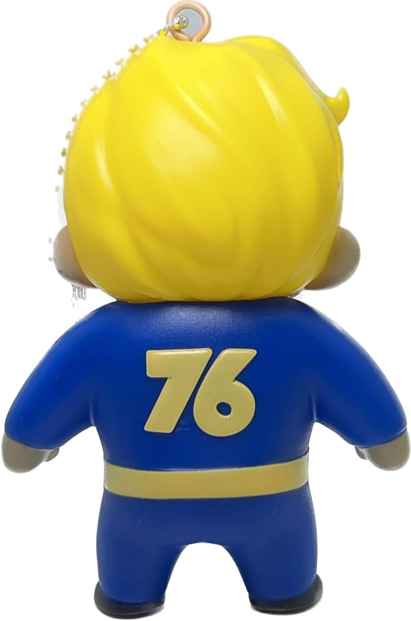 Good Loot Vault Boy minifiguur - verzamelbaar vinyl figuur - voor verzamelaars - met tag - kerstdecoratie - cadeau voor gamers - Vault Boy actiefiguur uit de Fallout game serie - 8x8x12cm