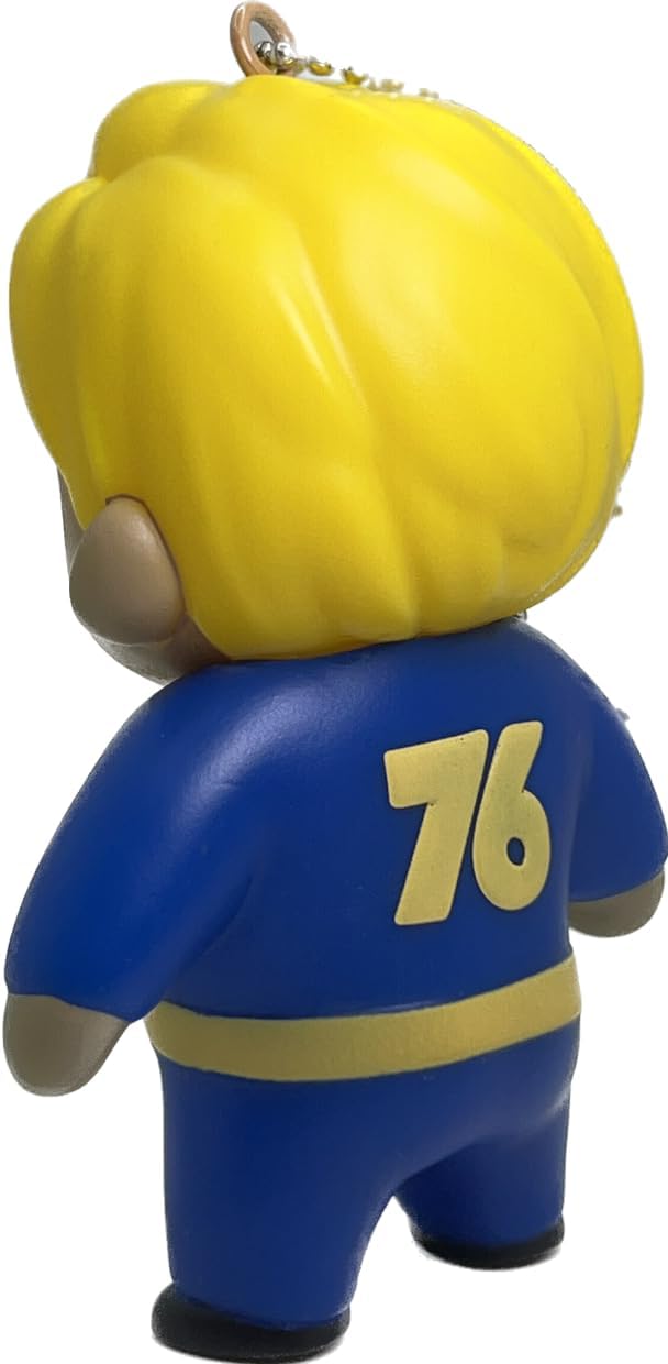 Good Loot Vault Boy minifiguur - verzamelbaar vinyl figuur - voor verzamelaars - met tag - kerstdecoratie - cadeau voor gamers - Vault Boy actiefiguur uit de Fallout game serie - 8x8x12cm