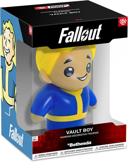Good Loot Vault Boy minifiguur - verzamelbaar vinyl figuur - voor verzamelaars - met tag - kerstdecoratie - cadeau voor gamers - Vault Boy actiefiguur uit de Fallout game serie - 8x8x12cm