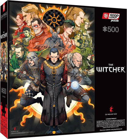 Good Loot Gaming Puzzel: The Witcher Nilfgaard 500 - Heksenpuzzel - Puzzel voor volwassenen - Klassieke Puzzel - Waren Games Puzzel met afbeelding - Puzzel 500 stukjes
