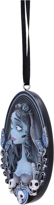 Nemesis Now Corpse Bride Emily Hanging Ornament 8.5cm, Resin, Pale Blue, Officially Licensed Corpse Bride Merchandise, Detailed Design, Cast in the Finest Resin, Expertly Hand-Painted
