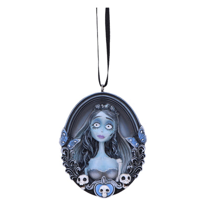 Nemesis Now Corpse Bride Emily Hanging Ornament 8.5cm, Resin, Pale Blue, Officially Licensed Corpse Bride Merchandise, Detailed Design, Cast in the Finest Resin, Expertly Hand-Painted